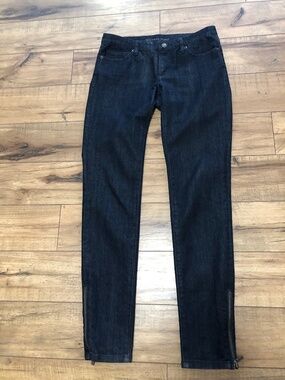 Michael Kors Skinny Jeans Low Rise Size 2 Zipper on Ankle Hems